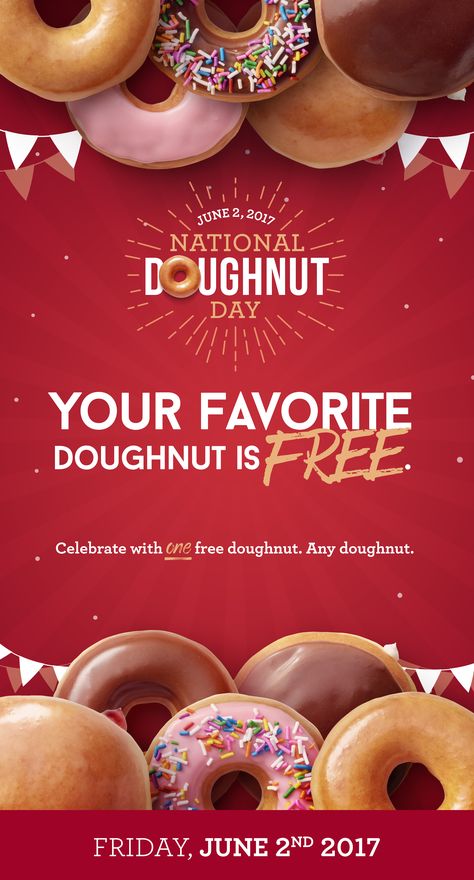 Doughnut Design Ideas, Dessert Ad, Promo Materials, Christmas Promo, Ice Cream Poster, Promotion Design, Adobe Photoshop Design, Food Poster Design, Krispy Kreme