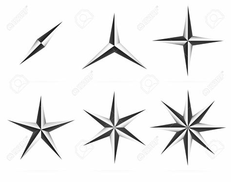 2-7 pointed stars 5 Pointed Star Tattoo, 6 Pointed Star Tattoo, Six Pointed Star Tattoo, 4 Pointed Star, 6 Point Star Tattoo, Star Chest Tattoo, Iphone Wallpaper Dimensions, Four Point Star, 7 Pointed Star