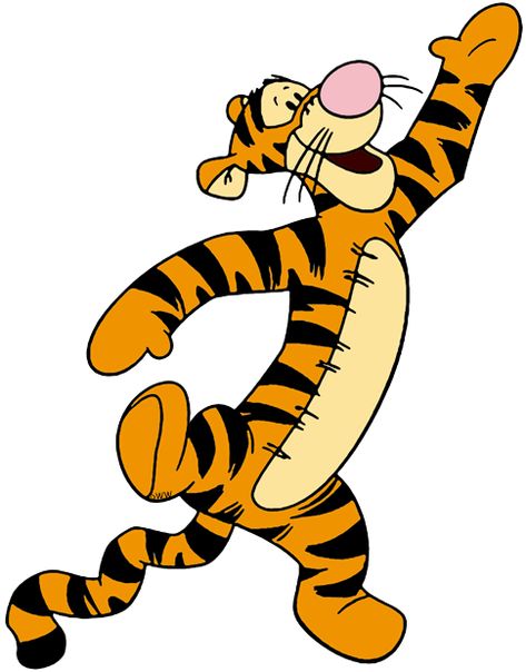 Tigger clip art Winnie The Pooh Tigger Drawing, Tigger Painting, Tigger Drawings, Tigger Clipart, Tigger Birthday, Tigger From Winnie The Pooh, Winnie Poo, Winnie The Pooh Characters, Tigger Disney