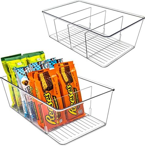 Organization Hot Chocolate Oatmeal, Oatmeal Pudding, Tuna Packets, Clear Refrigerator, Home Pantry, Refrigerator Organizer, Fridge Organizer, Pantry Organizer, Stackable Bins