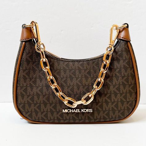 Michael Bags Kors, Mk Sling Bag Michael Kors, Michel Corse Bags, Michele Kors Bags, Michael Kors Bag Aesthetic, Mk Sling Bag, Michael Kors Bag Outfit, Brown Michael Kors Bag, Mk Bags Michael Kors