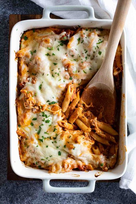 Penne Pasta Bake Recipe Penne Pasta Bake, Make With Ground Beef, Baked Penne Pasta, Penne Noodles, Ground Beef Pasta Recipes, Penne Recipes, Pasta Bake Recipe, Beef Pasta Recipes, Baked Penne