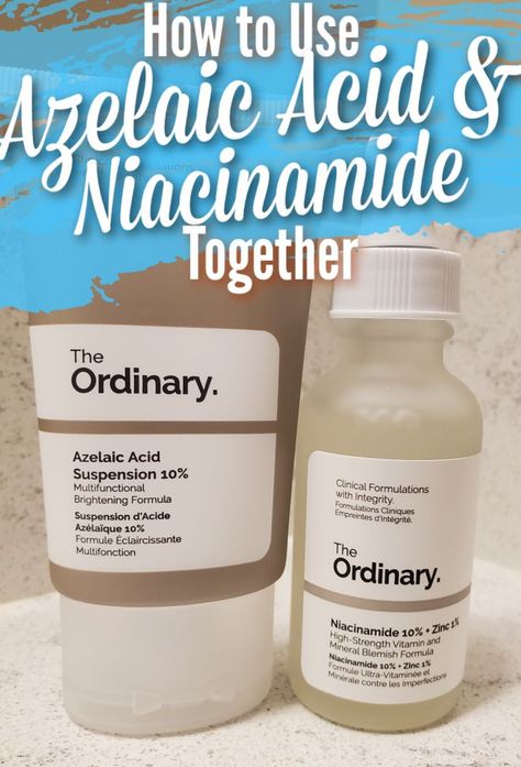 How To Apply Niacinamide The Ordinary, Best Niacinamide Products, Azelaic Acid Routine, Azelaic Acid Benefits, Niacinamide Before And After, Azelaic Acid The Ordinary, Azaleic Acid, Acne Pit Scars, The Ordinary Azelaic Acid