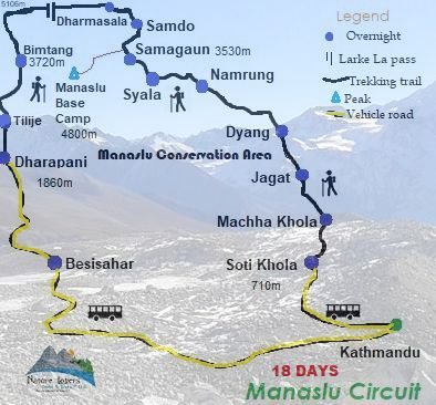 Manaslu Circuit Trek map Manaslu Circuit Trek, Manaslu Circuit, Annapurna Circuit, Altitude Sickness, Travel Insurance, Nature Lovers, Himalayan, True Beauty, Trekking