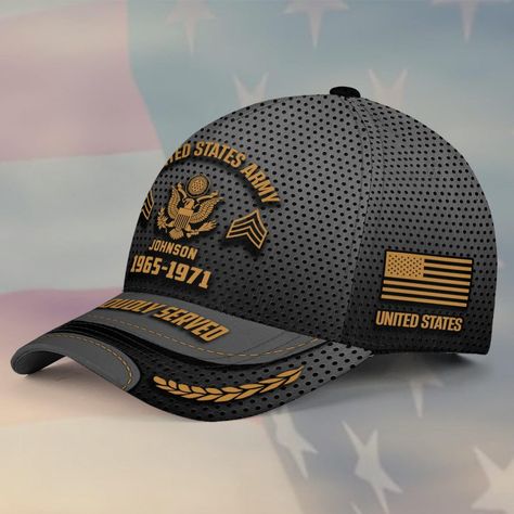 Customized U.S Veteran Proudly Served #T0560 10 Caps For Men Style, Mens Joggers Outfit, Harley Davidson Belts, Veteran Hats, Military Accessories, Camouflage Cargo Pants, Baked Turkey, Us Veterans, Caps And Hats