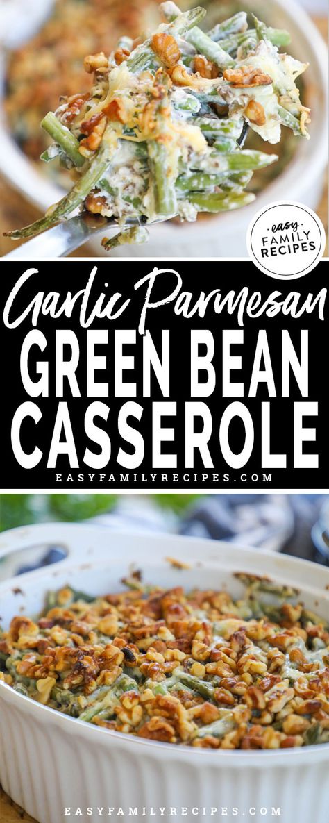 Green Bean Casserole like you have never had it before! This Garlic Parmesan Green Bean Casserole is homemade Green bean casserole that is ABSOLUTELY DELICIOUS! Made with no cream of soups, it is gluten free, low carb, and perfect for a Keto holiday side dish! Green Beans Side, Best Green Bean Casserole, Homemade Green Bean Casserole, Classic Green Bean Casserole, Green Bean Casserole Easy, Green Beans Side Dish, Parmesan Green Beans, Keto Thanksgiving, Greenbean Casserole Recipe