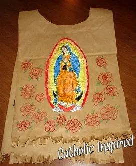 Catholic Inspired - Our Lady of Guadalupe Catholic Kids Crafts, Catholic Education, Catholic Crafts, Juan Diego, Mary Catholic, Religious Crafts, Catholic Kids, Faith Formation, All Saints Day