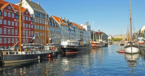 The key to happiness may be linked to a variation in our genes. Denmark Landscape, Dream Vacation Spots, Classic Boats, Copenhagen Denmark, Countries Of The World, Plan Your Trip, Vacation Spots, Dream Vacations, Budapest