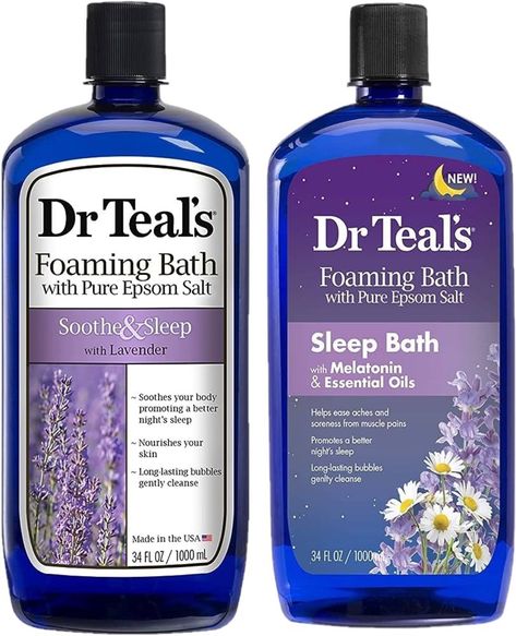 Dr. Teals Pure Epsom Salt Foaming … curated on LTK Dr Teals, Lavender Sleep, Lavender For Sleep, Epsom Salt Bath, Foaming Bath, Essential Oils Bath, Bath Gift Set, Body Care Routine, Bath Soak