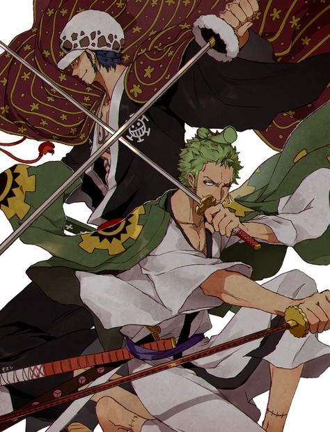 Trafalgar D Water Law, Arte Nerd, One Piece Ship, Japon Illustration, Zoro One Piece, Trafalgar Law, One Piece Drawing, One Piece Images, One Piece Comic