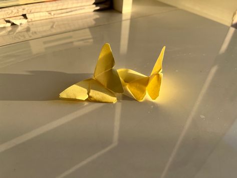 Paper Butterflies Aesthetic, Origami Butterfly Aesthetic, Aesthetic Origami, Im Falling For You, Butterfly Aesthetic, Origami Butterfly, Paper Butterflies, Paper Butterfly, Honey Bee