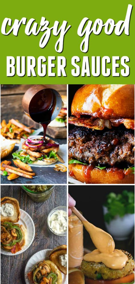 Here are 30 burger sauce recipes that will give America's favorite sandwich a zing! They are oozing with flavor and will make just about any burger complete! #itisakeeper #recipe #recipes #easyrecipe #quickrecipe #dinner #burger #grill #grilling #burgers #sauce #copycat Beef Burger Sauce Recipe, Sauce For Burgers Recipe, Hamburger Sauce Ideas, Sweet Burger Sauce, Sauce Recipes For Burgers, Burgers In Sauce Crockpot, Cheeseburger Sauce Recipes, Sauces For Hamburgers, Gourmet Hamburger Recipes