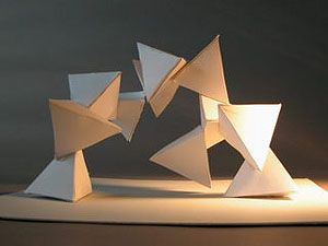 Dimensional Transformation Architecture, Geometric Sculpture Architecture, Architecture Origami, Pencil Artists, Conceptual Model Architecture, Origami Architecture, Paper Architecture, Geometric Shapes Art, Paper Sculptures