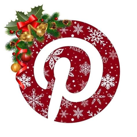 Pinterest Christmas Icon, Christmas Pinterest Icon, Christmas App Logos, Holiday App Icons, Christmas Iphone Icons, Christmas App Icons Aesthetic, Christmas Icons For Apps, App Icon Christmas, Shortcuts App Icons