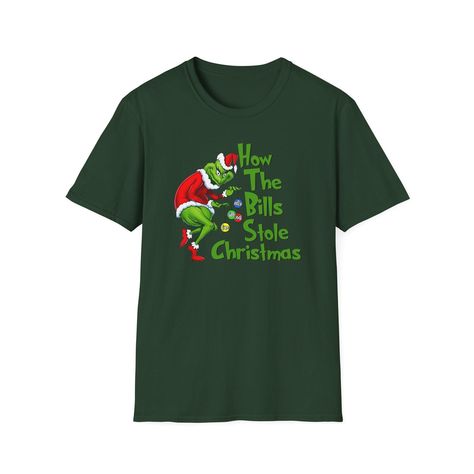 This T-Shirt features a design inspired by the Grinch, perfect for those who love the grumpy character and the holiday season. The soft and comfortable fabric makes it ideal for wearing all year round, while the classic fit and crew neckline provide versatility for any occasion. Product features - Made from 100% ring-spun cotton for a lightweight and comfortable feel - Classic fit with crew neckline for a clean and versatile style - Features a pearlized tear-away label for total wearing comfort - Ethically grown and harvested US cotton for sustainability - Available in various fabric blends for different color options Care instructions - Do not dryclean - Machine wash: warm (max 40C or 105F) - Do not bleach - Tumble dry: low heat - Iron, steam or dry: low heat