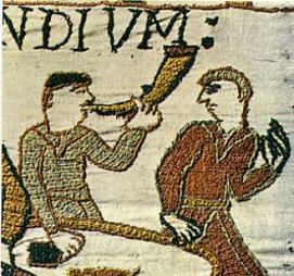 Bayeaux Tapestry, Funny Medieval, History Bounding, Medieval Embroidery, Bayeux Tapestry, History Notes, William The Conqueror, Medieval Times, Needlework Embroidery