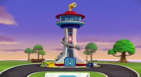 Paw Patrol Background, Paw Patrol Room, Paw Patrol Tower, Ice Cream Games, Ryder Paw Patrol, Psi Patrol, Lookout Tower, Paw Patrol Pups, Kids Background