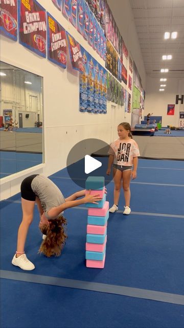 Jaclyn Ferrell on Instagram: "Partner work, blocks, & bars oh my! 
Safe to say these flyers had fun in flyer flex class! 
✨ Making up games keeps young flyers engaged and competitive flyers work harder! 
✨ Using available equipment in the gym helps modify drills/stretches! Get creative!! 
✨ Partner work helps keep them accountable (effort & reps). 

•
•
•
•
•
#cheer #cheerleading #cheerworkout #cheerdrills #cheertraining #flyer #fly #flyerflex #stunt #stunts #stunting #flyerdrills #cheerstretching #flex #flexibility #stretching #drills #conditioning #allstar #allstarcheer #summit #cheerflexibility #cheerville #ohio" Back Flexibility Stretches Cheerleading, Bridge Kickover Drills, Cheer Stretches Flexibility, Cheerleading Drills, Easy Cheerleading Stunts, Cheer Flexibility, Back Flexibility Stretches, Cheer Hacks, Back Flexibility