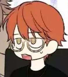 Sigh Anime Expression, 707 Pfp, Mystic Messenger Webtoon, Seven Mystic Messenger, Luciel Choi, Saeyoung Choi, Mystic Messenger 707, Wonder Boys, Anime Expressions