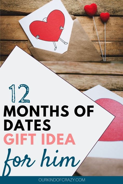 Year Of Dates Ideas, 12 Months Of Dates, 4 Month Anniversary, Stuff I Want, 6 Month Anniversary, Movie In The Park, Day Date Ideas, Date Night Gifts, Monthly Activities