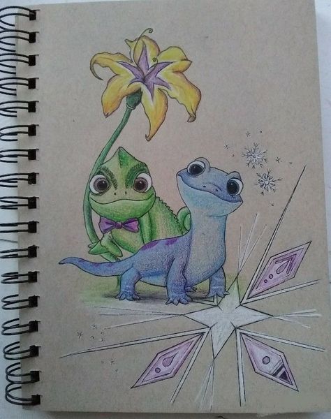 Cute Lizards, Pencil And Pen, Lizards, Pen Drawing, Notebook, Pencil, Pen