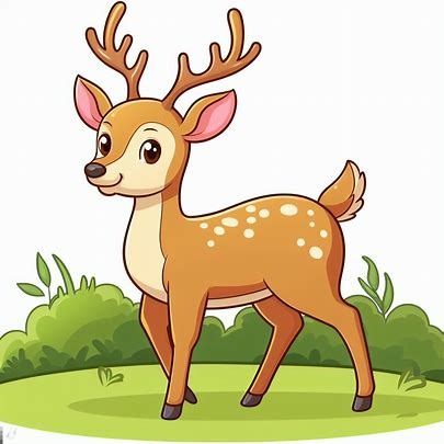 single deer cartoon clipart images - Pencipta Imej daripada Microsoft Bing Deer Cartoon Images, Deer Images Pictures, Cute Deer Pictures, Animals Clipart For Kids, Animals Cartoon Images, Cartoon Animal Pictures, Cute Deer Drawing, Free Cartoon Images, Buddha Image Wallpaper