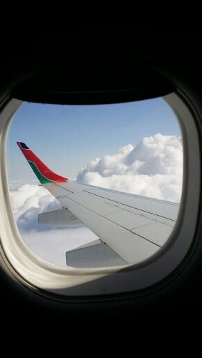 Beautiful view from the Kenya Airways Embraer 190 Kenya Airport, Airport Aesthetics, Kenya Airways, Airplane Pics, Nairobi City, Plane Window, Kenya Travel, Sixth Form, Window Seats