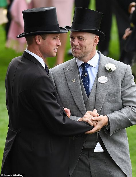 Prince William and Mike Tindall have developed a close bond, with William living 'vicariou... London Nightclubs, England Rugby, Old Prince, Mike Tindall, Zara Phillips, Prince Williams, Polo Match, Royal Uk, Lifelong Friends