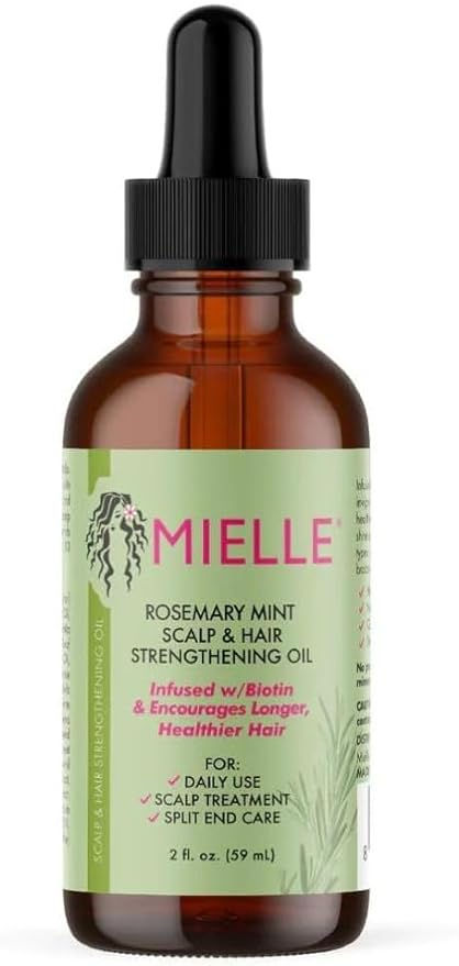 Rosemary Oil for Scalp & Hair Strengthening   hair oil, rosemary oil, long hair, oil, hair care, amazon, amazon affiliate, amazon must haves Mielle Rosemary Mint, Hair Strengthening Oil, Mielle Organics, Rosemary Oil For Hair, Mint Hair, Mint Oil, Rosemary Mint, Rosemary Oil, Lavandula Angustifolia