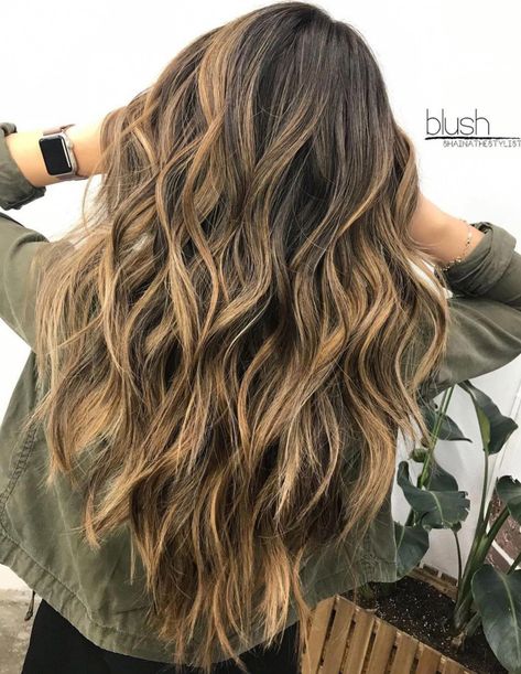 Long Wavy Haircut For Thick Hair Cut Hair/Layers in a V Shape #Longhaircutswithlayers Long Wavy Haircut, Long Wavy Haircuts, Wavy Haircut, Thick Hair Cuts, Thick Wavy Hair, Medium Layered, Wavy Haircuts, Hair Done, Long Layered Haircuts