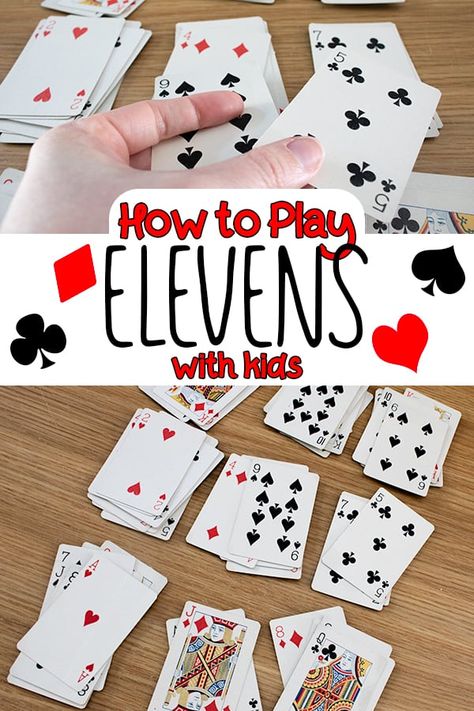 Easy Card Games, Rainy Day Games, Math Card Games, Rainy Day Activities For Kids, Rainy Day Activity, Pack Of Playing Cards, Games To Play With Kids, Family Card Games, Quick Games