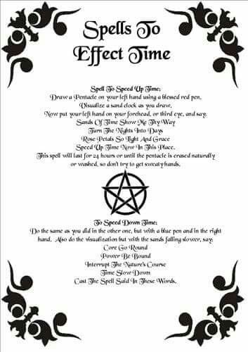 Spells to Effect Time # spells Spell Book Printable, Wiccan Books, Shadow Ideas, Amanda Lynn, Charmed Book Of Shadows, Spells For Beginners, Wiccan Magic, Magic Spell Book, Magick Spells