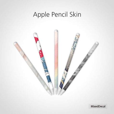 There are five vinyl warped Apple Pencil. Apple Pencil Skin, Red Wave, Youtube Link, Skin Art, Microsoft Surface, Apple Pencil, 1 Or 2, Microsoft, Vinyl Decals