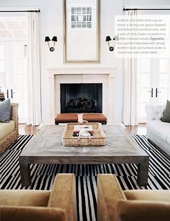 Lauren Gold / Sasha Adler of Nate Berkus Design {eclectic … | Flickr Nate Berkus Design, Cream Furniture, Nate Berkus, Family Room Design, Black And Cream, Door Window, Cheap Home Decor, Interior Spaces, Modern Living Room