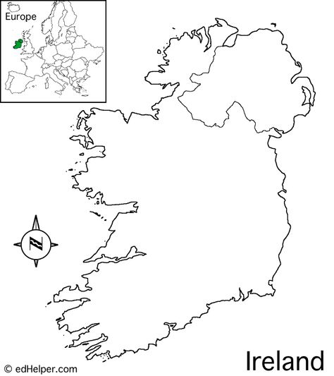 Ireland Outline Map Country Sketches, Cnc Ideas, Ireland Map, Map Outline, Packing Tips For Travel, Small World, Wood Working, Van Life, Geography