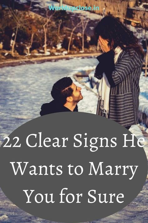 22 Obvious signs he wants to marry you and will propose you any time soon I Wanna Marry Him, Waiting For Him To Propose, Getting Married Funny, When To Get Married, Sibling Bonding, Increase Height Exercise, Dating Ideas, Never Married, Bonding Activities