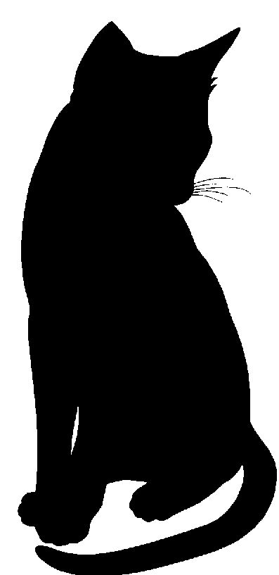 Cat Kitty Silhouette, Silhouette Chat, Posca Art, Cat Clipart, Silhouette Stencil, Cat Quilt, A Black Cat, Animal Silhouette, Cat Silhouette