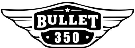 Royal Enfield Bullet 350 Logo Design Bullet Standard 350 Modification, Balaji Logo, Bikes Stickers, Royal Enfield Stickers, Royal Enfield Logo, Mw Logo, Bullet 350, Rolls Royce Logo, Skull Icon