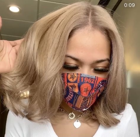 Hair Lights, Blonde Natural Hair, Pressed Natural Hair, Silk Press Natural Hair, Girl Hair Colors, Honey Brown Hair, Dyed Blonde Hair, Dyed Natural Hair, Honey Blonde Hair