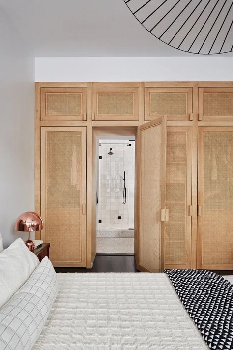 11 Hidden Door Ideas for Concealing Rooms and Storage | Livingetc Hidden Door, Loft Conversion, Closet Bedroom, Wooden Storage, Closet Design, The Bedroom, Architectural Digest, House Inspo, Bedroom Inspirations