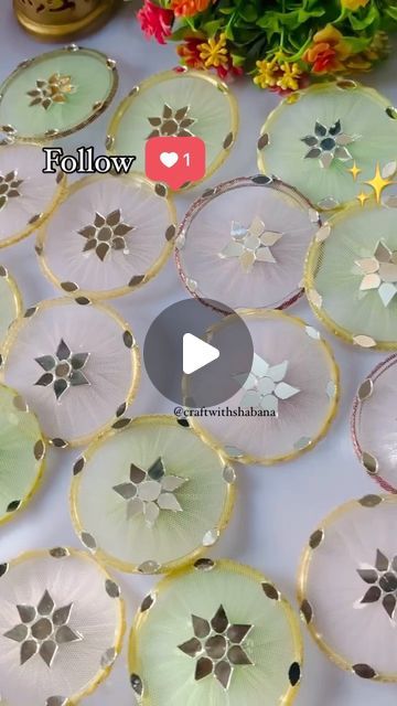 Wall Hanging With Bangles, Lakshmi Pooja, Acrylic Rangoli, Coconut Shell Crafts, Diwali Decoration Items, Diwali Craft, Diwali Diy, Basic Skin Care Routine, Diy Fashion Hacks