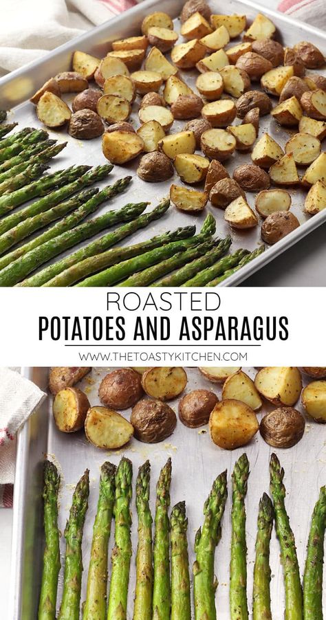 Potatoes And Asparagus Baked, Asparagus And Potatoes In Oven, Potato And Asparagus Baked, Roasted Potatoes And Asparagus In Oven, Potato Asparagus Bake, Sheet Pan Potatoes And Asparagus, Potatoes And Asparagus Roasted, Sheet Pan Roasted Potatoes, Roasted Sweet Potatoes And Asparagus