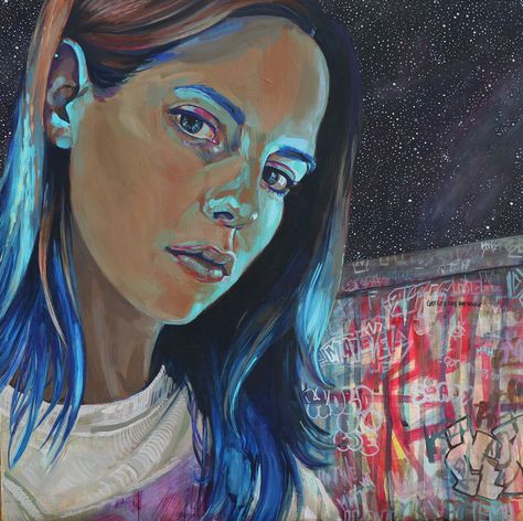 Madeline Hutchinson, Social Media Painting, Portrait Painting Styles, Kate Powell, Janet Fish, Final Art Project, Street Painter, Flower Man, Bright Landscape