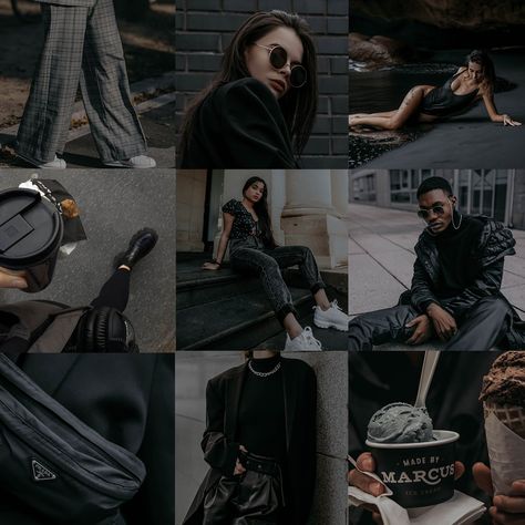 15 NOIR LIGHTROOM MOBILE PRESETS – KIIN LIGHTROOM PRESETS How To Create Dark Instagram Feed, Lightroom Presets Tutorial Black, Dark Instagram Aesthetic, Dark Lightroom Presets, Consistent Aesthetic, Ootd Poses, Instagram Feed Planner, Lightroom Presets Tutorial, Photo Editing Vsco