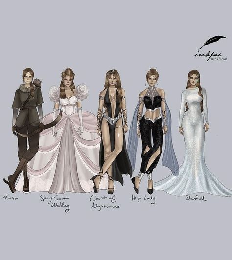 Feyre Peach Outfit, Rhysand Outfit, Feyre Under The Mountain Dress, Feyre Dress Under The Mountain, Feyre Cosplay, Acomaf Fanart, Suriel Acotar, Feyre Acotar, Spicy Booktok