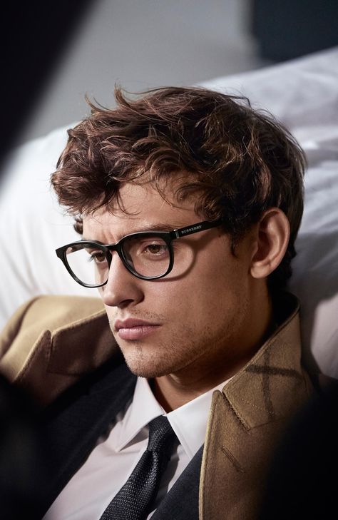 Joshua Whitehouse, Josh Whitehouse, Mr Burberry, Model Face, Wearing Glasses, Fashion Portrait, Poses For Men, Character Aesthetic, Mens Glasses