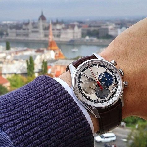 „Timeless, iconic design meets unique in-house movement and wonderful, versatile everyday wearability. Discover the El Primero Original 1969. Featured on…” Zenith El Primero, Zenith Watches, Swiss Army Watches, Watch Review, Best Watches For Men, Vintage Watches For Men, Fine Watches, Luxury Watches For Men, Dive Watches