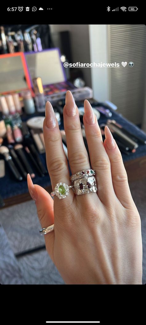 Uñas Kendall Jenner, Kylie Jenner Short Nails, Kylie Nails Jenner, Kylie Jenner Bday, Kylie Jenner Rings, Kylie Jenner Ig, Uñas Kylie Jenner, Kendall Jenner Nails, Kardashian Nails