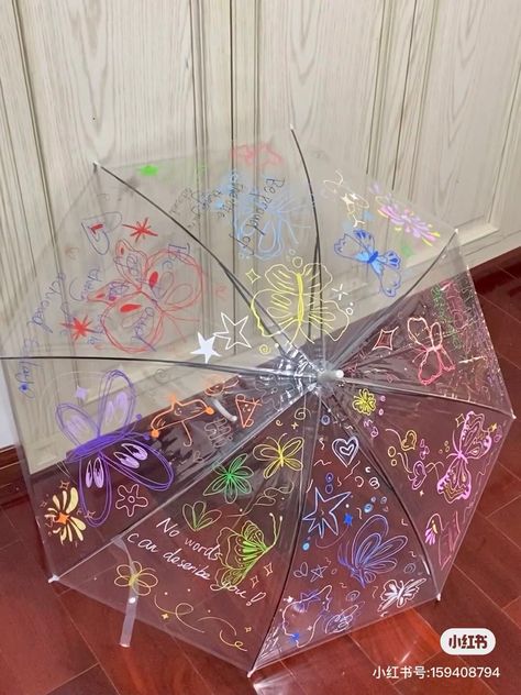 Umbrella Aesthetic, Cute Umbrella, Clear Umbrella, Doctor For Kids, Aesthetic Objects, Arte Do Kawaii, Pretty Mugs, Cute Room Decor, Fun Diy Crafts