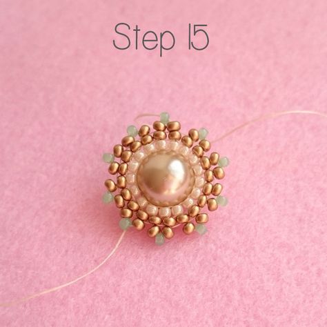 Circular Brick Stitch Earrings, Circular Brick Stitch, Seed Bead Jewelry Tutorials, Brick Stitch Tutorial, Stitch Earrings, Beaded Earrings Tutorials, Beaded Earrings Diy, Beaded Bracelets Tutorial, Jewelry Making Earrings